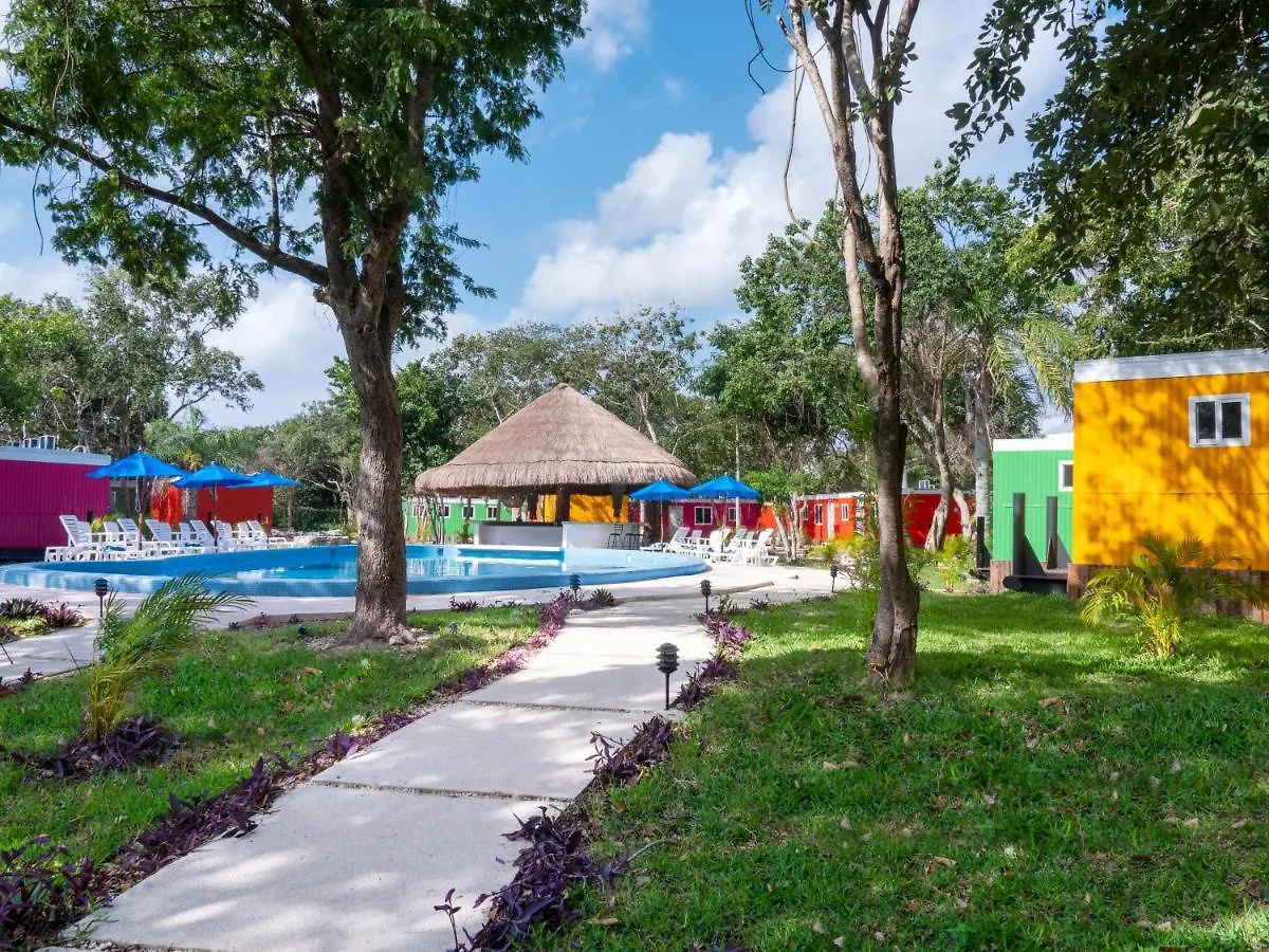 Auberge de jeunesse Colorbox Beds And Rooms Tulum Mexique